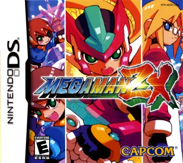 Mega Man ZX (USA) box cover front